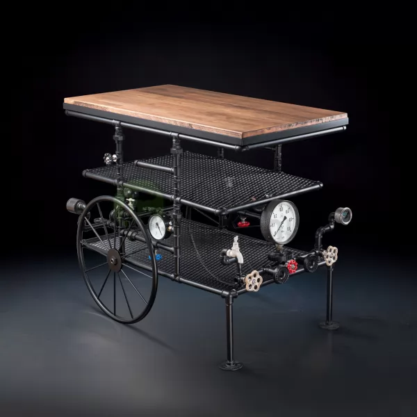 STÓŁ W STYLU STEAMPUNK